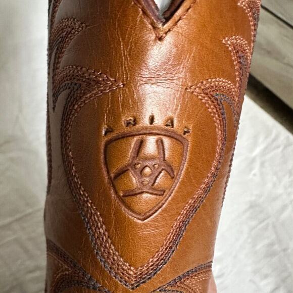 Ariat 34740 Heritage R Toe Western Leather Work Cowboy Mens Soft Toe Boot 8.5 EE - Picture 10 of 10